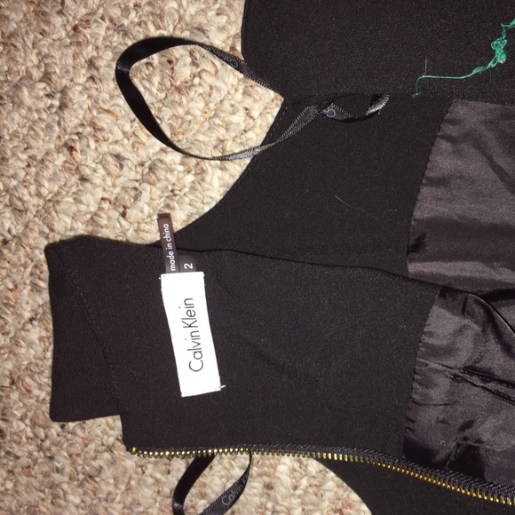 Black Calvin Klein Formal dress - Picture 2 of 2